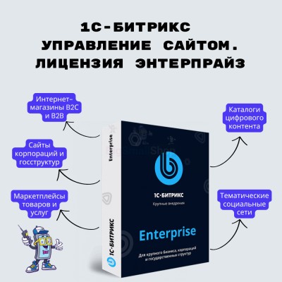 1С-Битрикс: Управление сайтом. Лицензия Энтерпрайз - купить в Кулмуксе